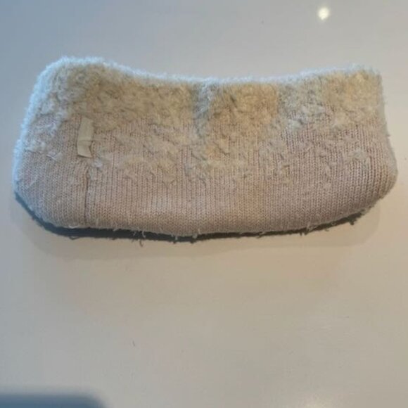 Lululemon Ombre Knit Textured Ear Warmer BONE/WHTO - Picture 2 of 6